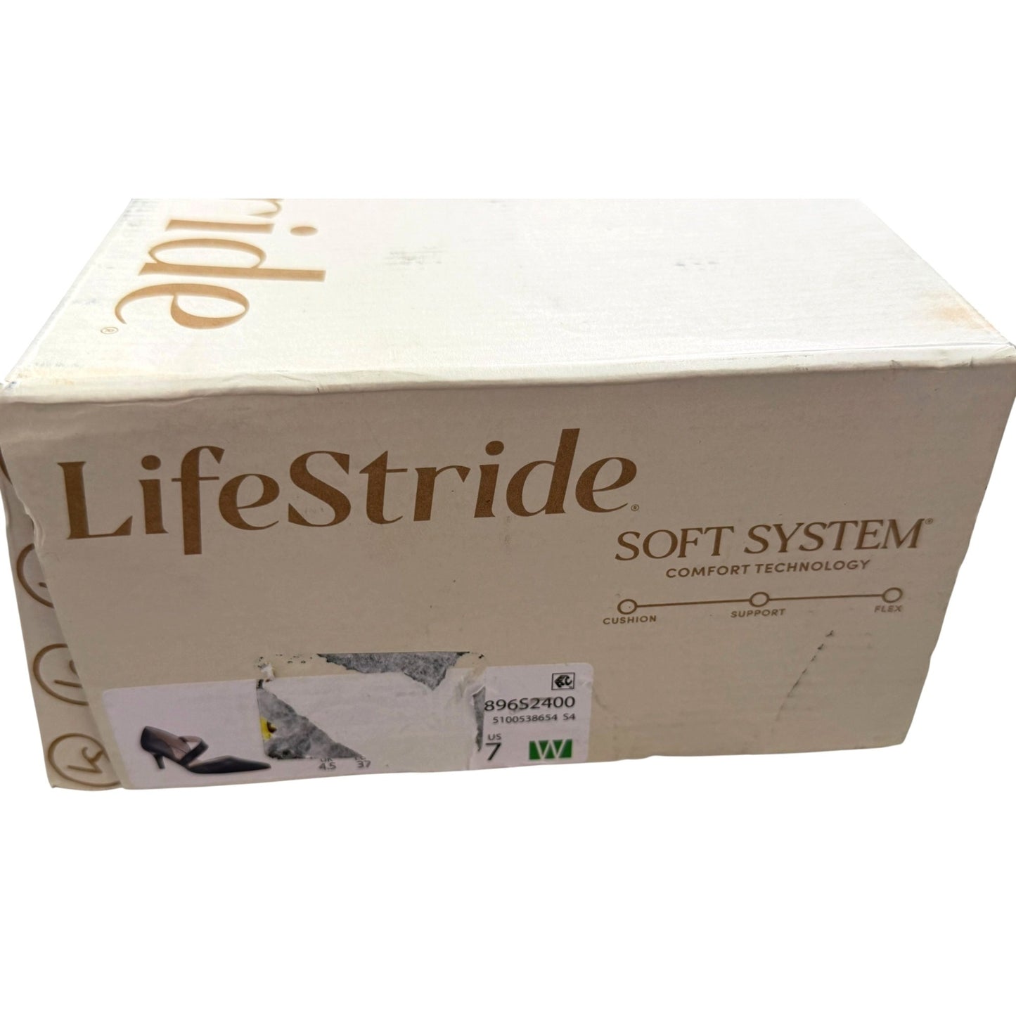 LifeStride Soft System Women's Black Heels With Box Size 7