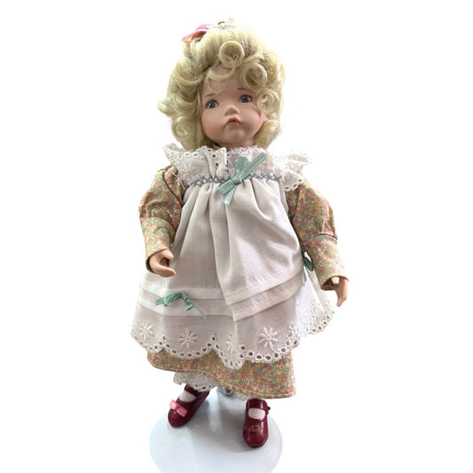 Mary Mary Quite Contrary Porcelain Doll By Dianna Effner Mother Goose Collection 1990