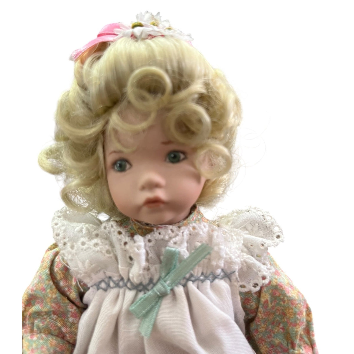 Mary Mary Quite Contrary Porcelain Doll By Dianna Effner Mother Goose Collection 1990