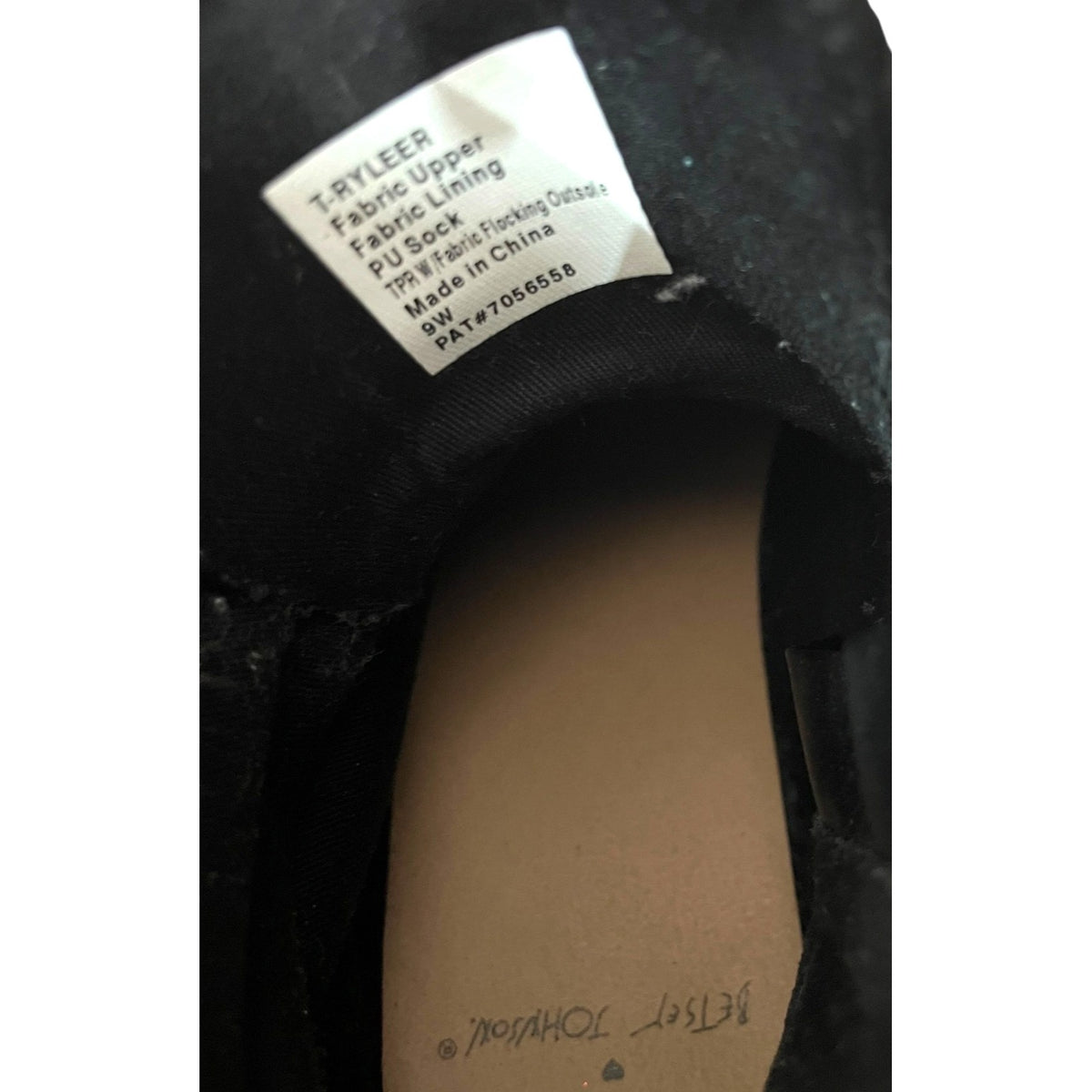 Torrid Betsey Johnson Black Rhinestone Combat Boots Size 9W