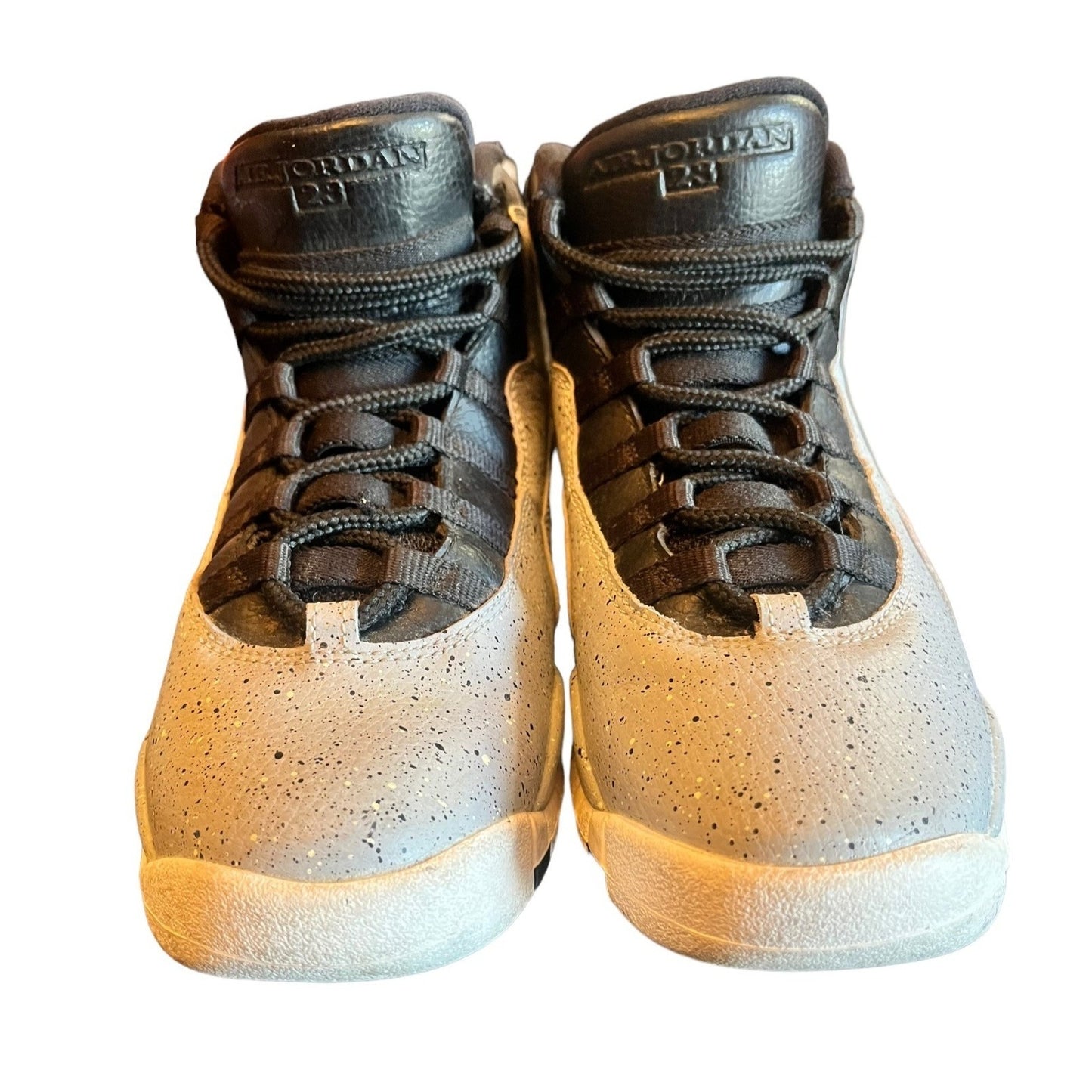 Air Jordan 10 Retro Cement Light Smoke Grey Size 5.5Y
