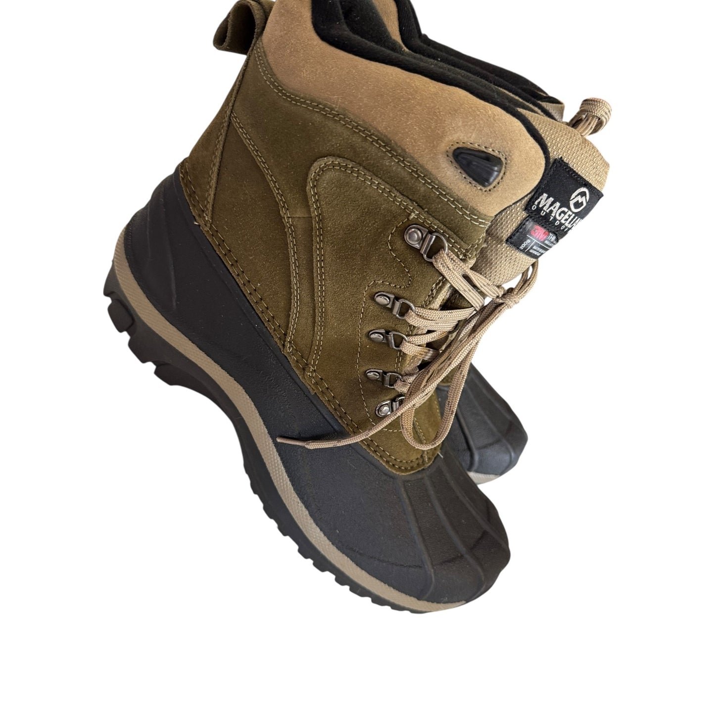 Magellan Outdoors Size 10 Winter Boots W/ 3M Thinsulate & Waterproof Shell
