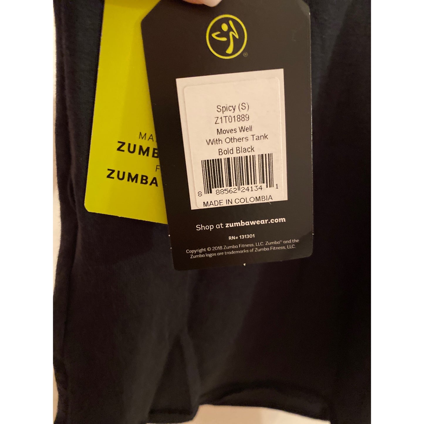NWT Small Zumba Moves Well With Others Tank
