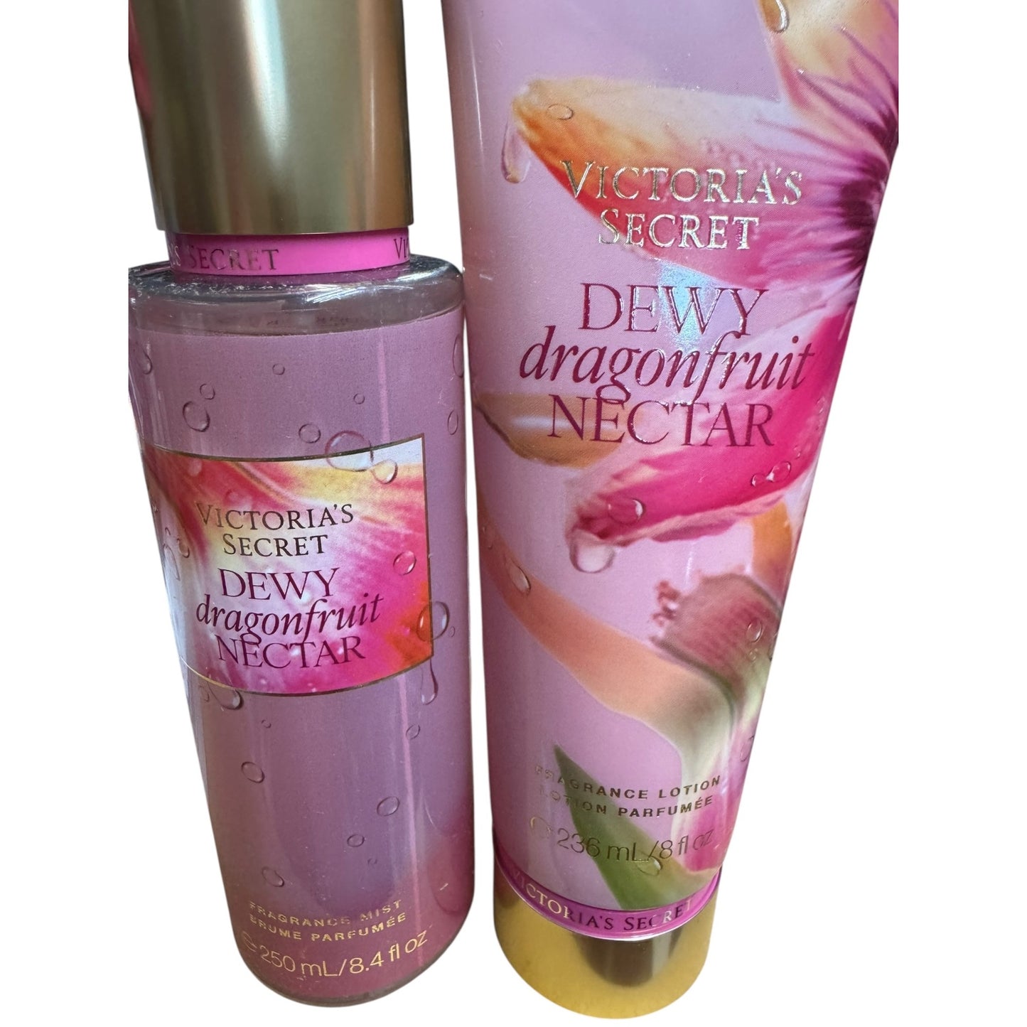 Victoria's Secret 2pc Dewy Dragon Fruit Nectar NEW
