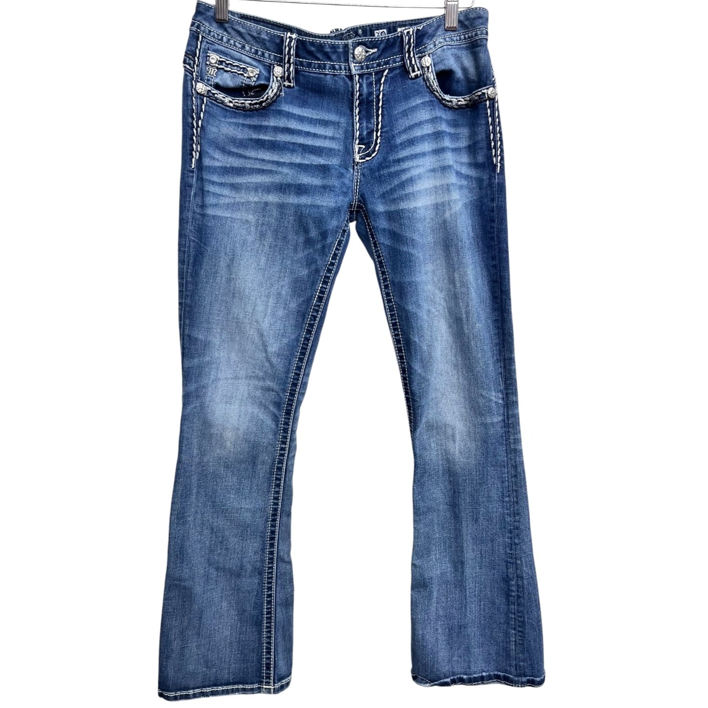 Miss Me Women's Mid-Rise Bootcut Jeans Size 30