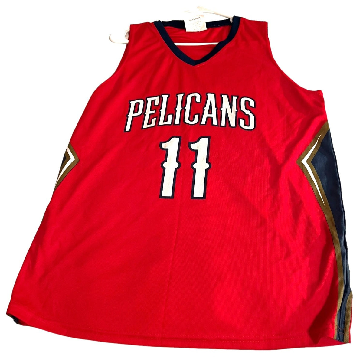 New Orleans Pelicans Jrue Holiday #11 Basketball Jersey Red Size M