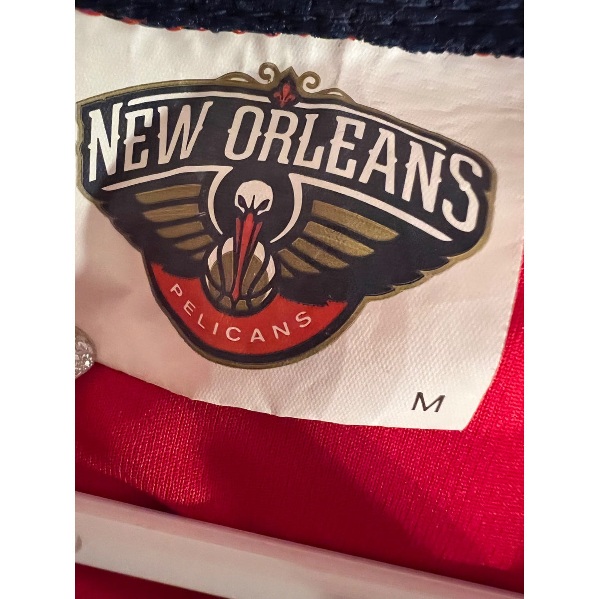 New Orleans Pelicans Jrue Holiday #11 Basketball Jersey Red Size M