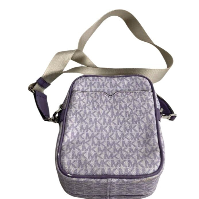 Michael Kors Jet Set Travel Medium NS Logo Stripe Crossbody Bag