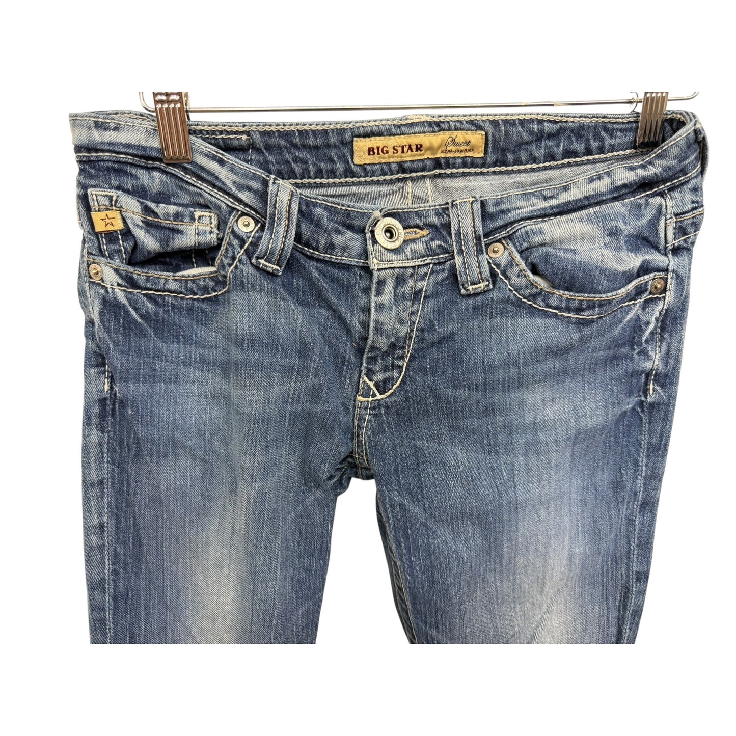 Big Star Sweet Ultra-Low Rise 28L Jeans