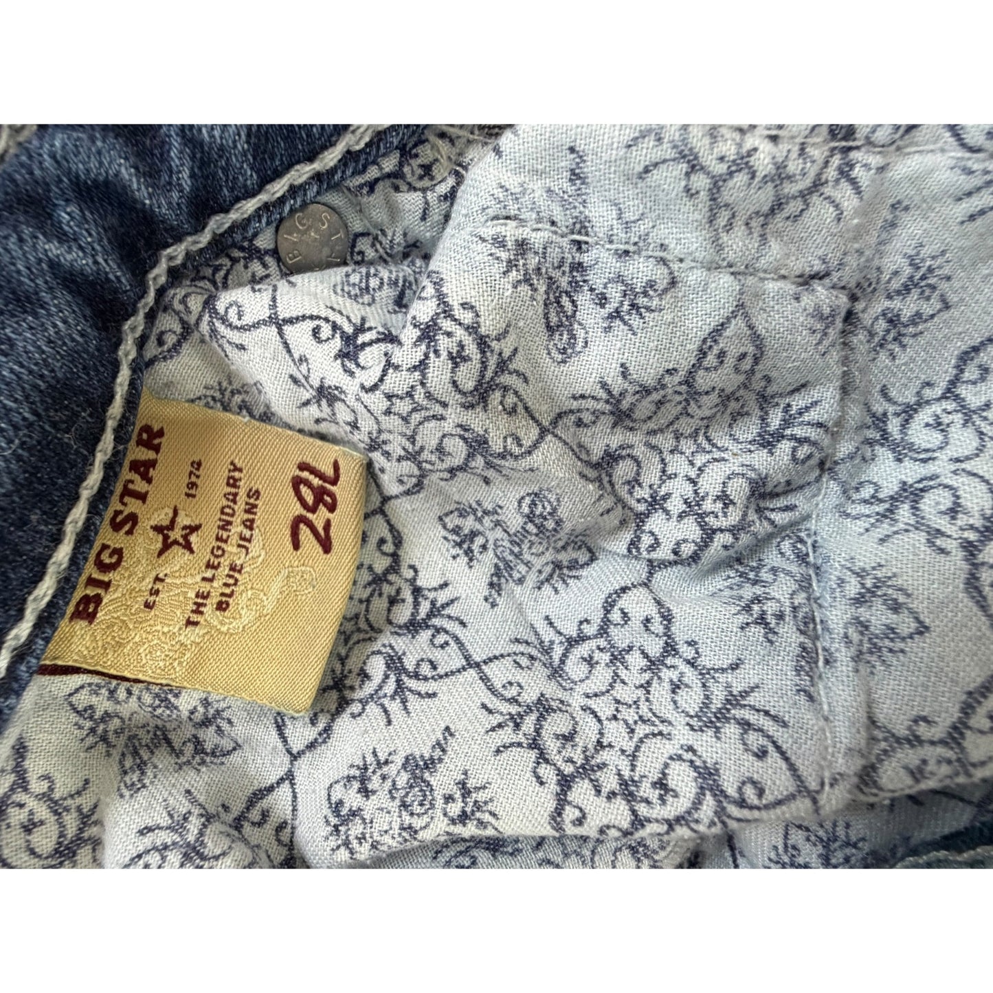 Big Star Sweet Ultra-Low Rise 28L Jeans