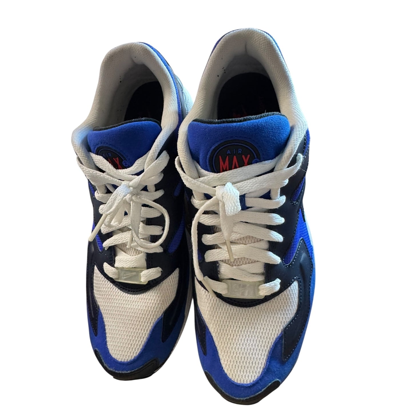 Nike Air Max 2 Light Sneakers White/Blue/Black Men’s size 9