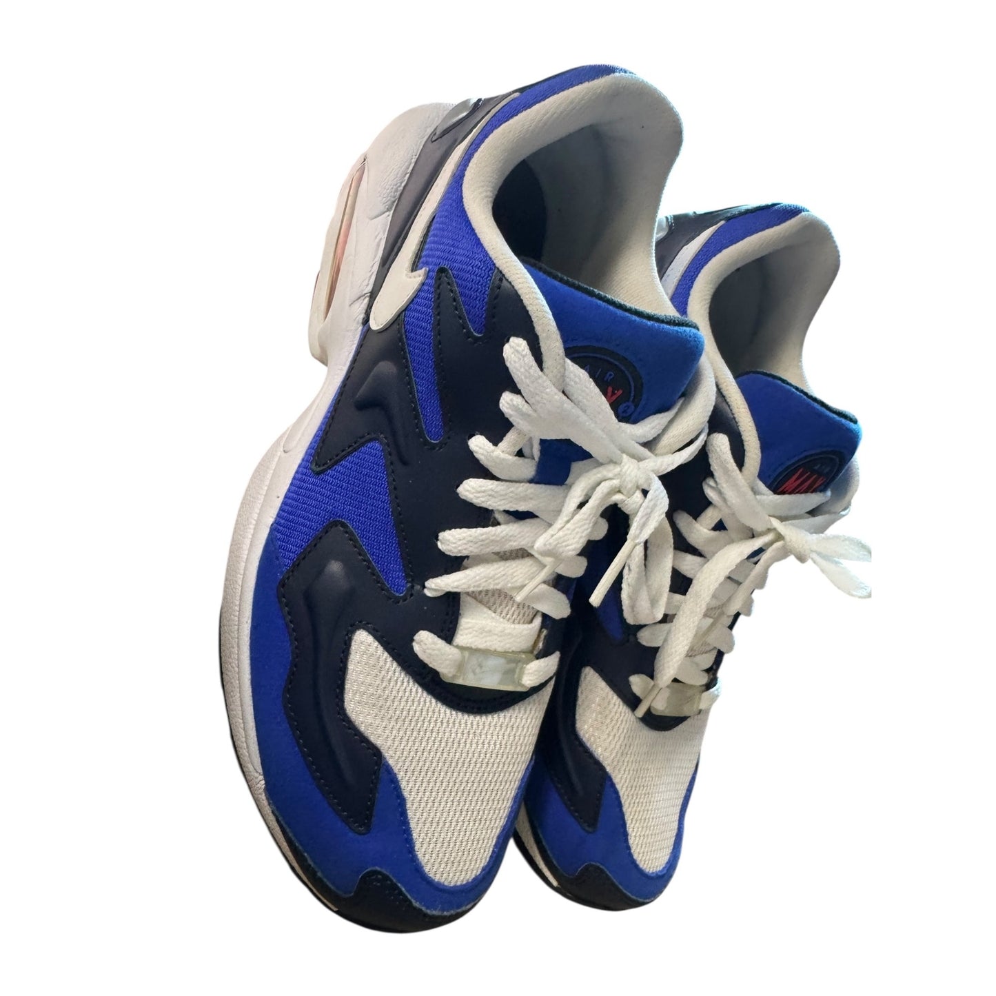 Nike Air Max 2 Light Sneakers White/Blue/Black Men’s size 9