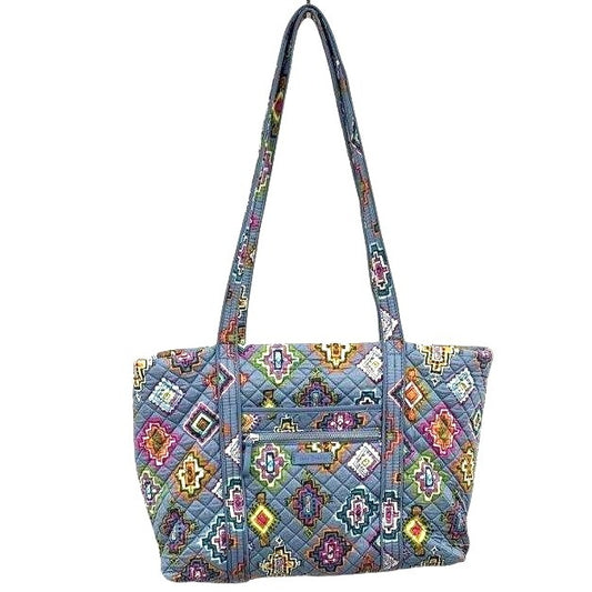 Vera Bradley Quilted Tote Bag In Painted Medallions Pattern