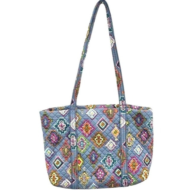 Vera Bradley Quilted Tote Bag In Painted Medallions Pattern