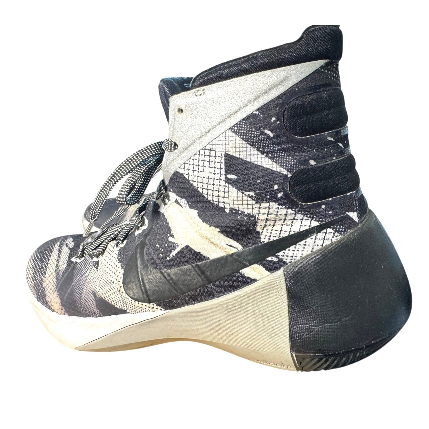 Nike Hyperdunk 2015 High-Top Basketball Shoes Black/White Size 10.5