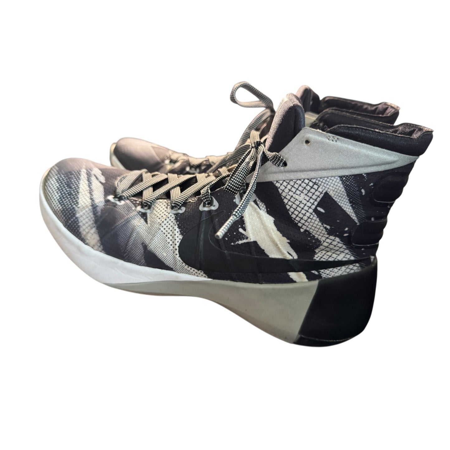 Nike Hyperdunk 2015 High-Top Basketball Shoes Black/White Size 10.5