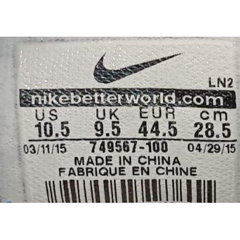 Nike Hyperdunk 2015 High-Top Basketball Shoes Black/White Size 10.5