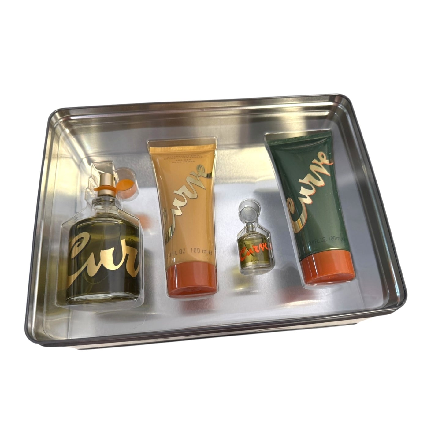 Curve Men's 4-Piece Fragrance Gift Set NEW