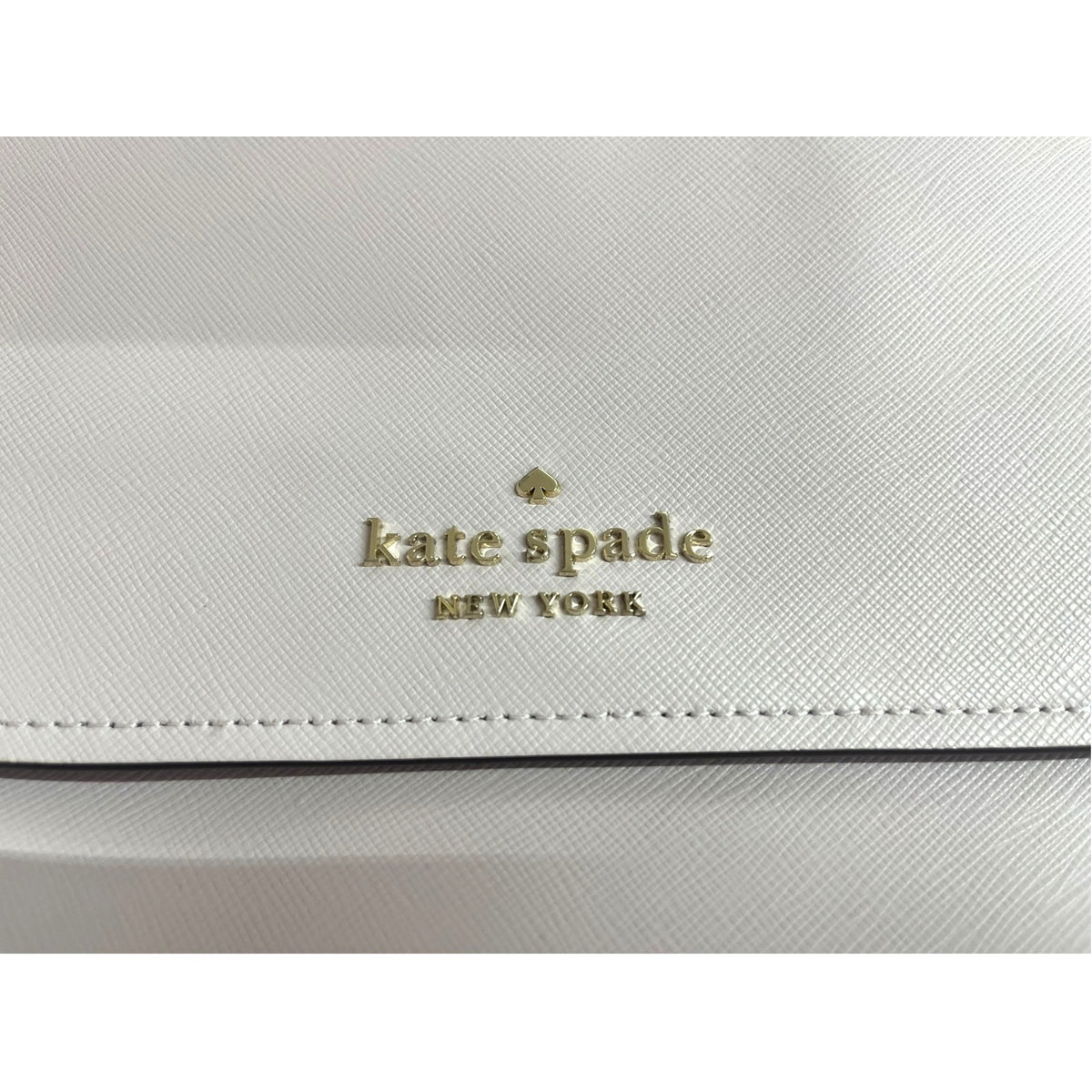 Lavender Kate Spade Staci Saffiano Leather Shoulder Bag