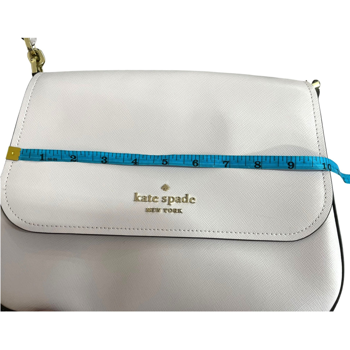 Lavender Kate Spade Staci Saffiano Leather Shoulder Bag