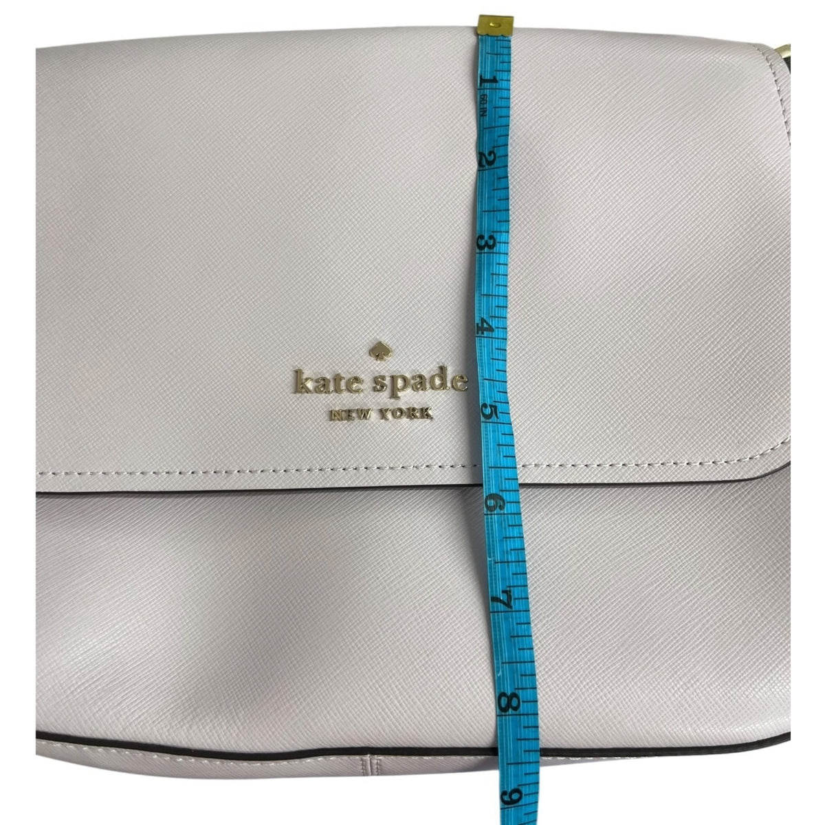 Lavender Kate Spade Staci Saffiano Leather Shoulder Bag