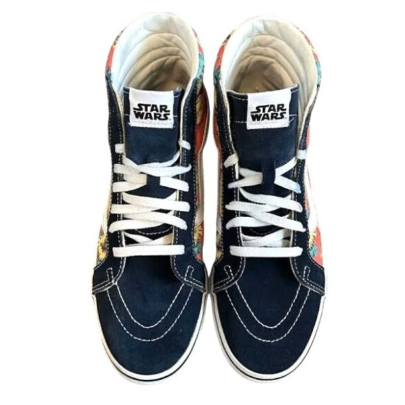 Vans X Star Wars Yoda Aloha Sk8 High Shoes Women's Size 9 NWOB