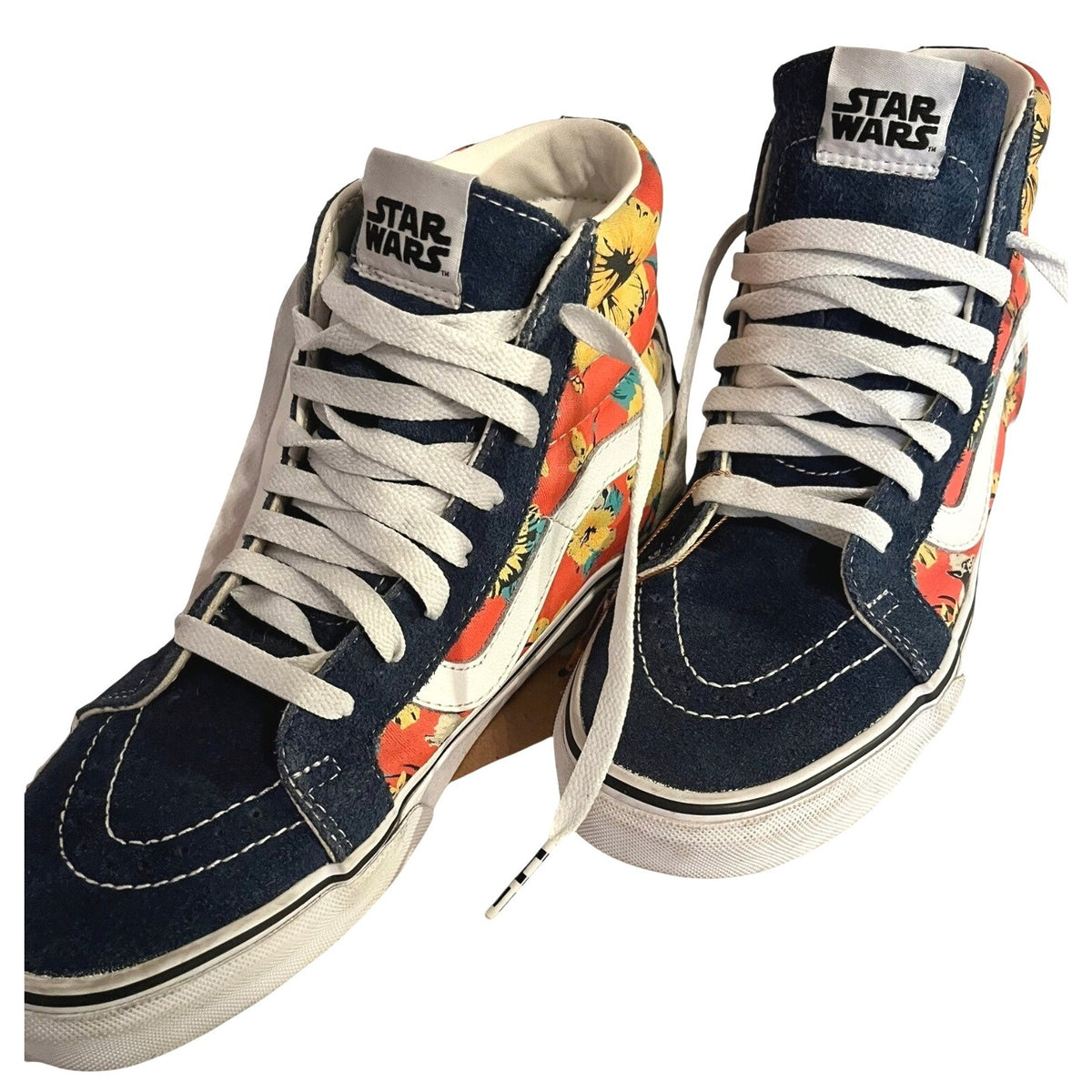Vans X Star Wars Yoda Aloha Sk8 High Shoes Women's Size 9 NWOB