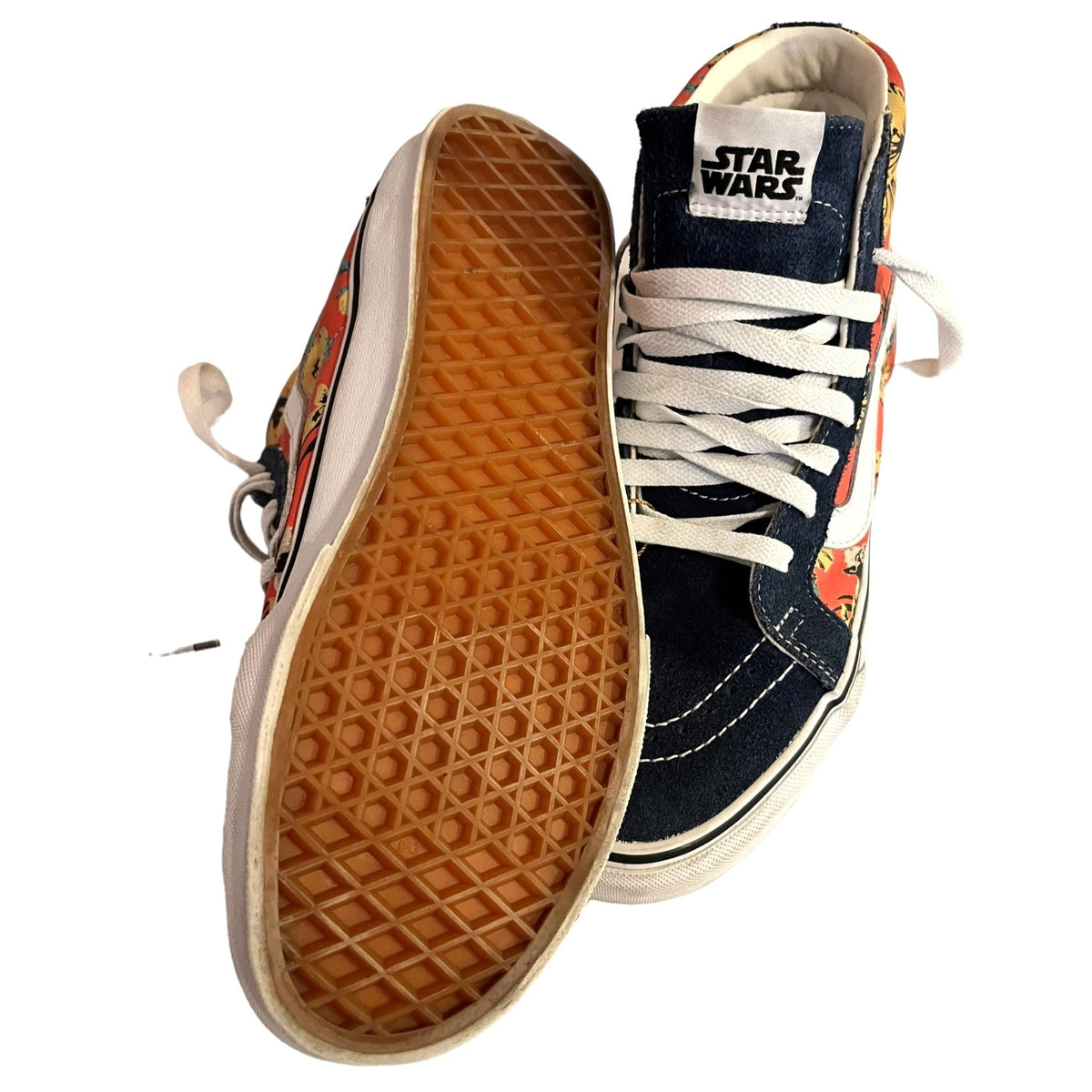 Vans X Star Wars Yoda Aloha Sk8 High Shoes Women's Size 9 NWOB