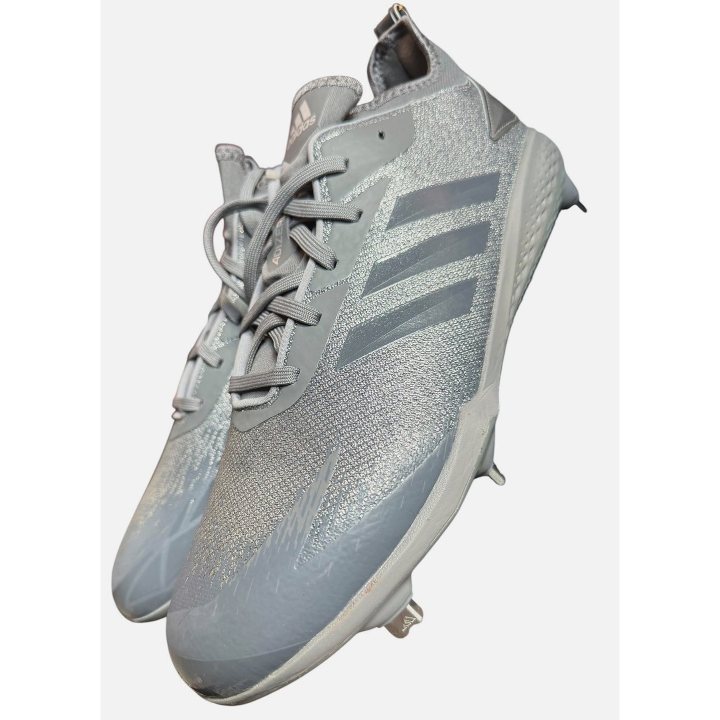 Adidas Adizero Afterburner Metal Baseball Cleats Gray Mens Sz 10.5 NWB NWT