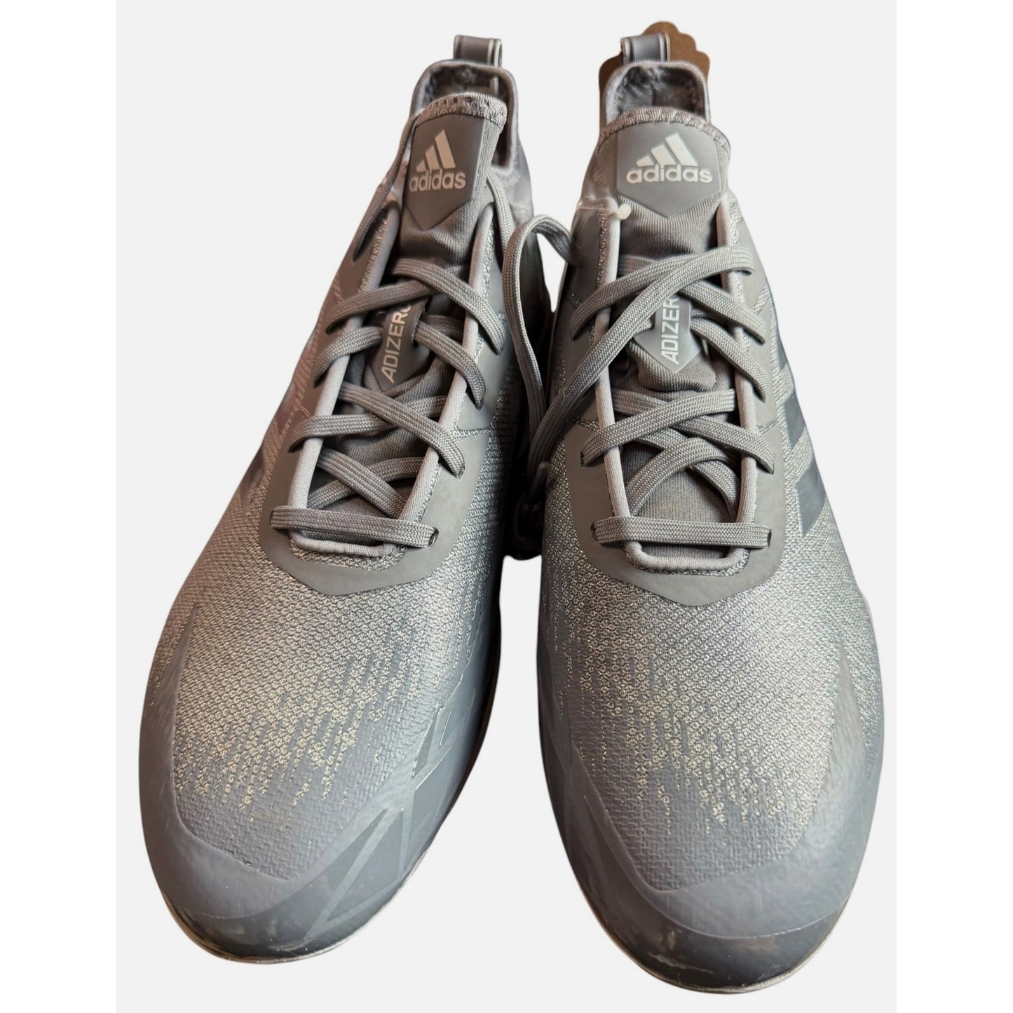 Adidas Adizero Afterburner Metal Baseball Cleats Gray Mens Sz 10.5 NWB NWT