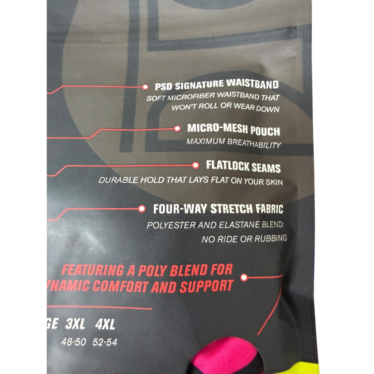 PSD Men’s Boxer Briefs Small Multi-Color NWT
