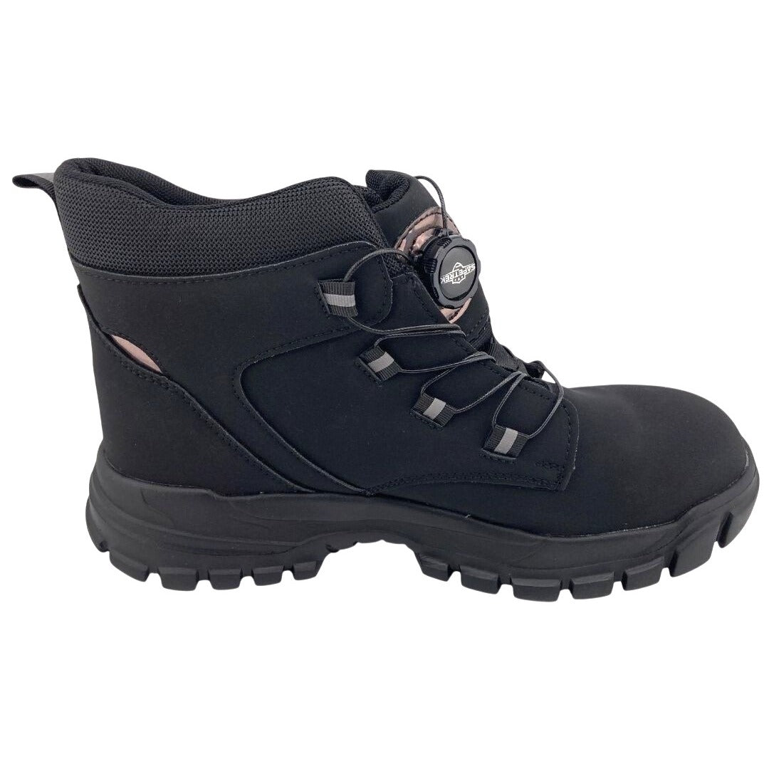 Safetrek Black Work Boots Size CN46 (US 11.5/12) NWB