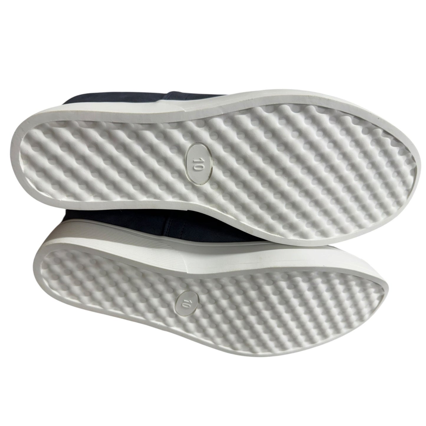 Journee Collection Women's Navy Wedge Slip-On Ankle Booties Size 10 NWB