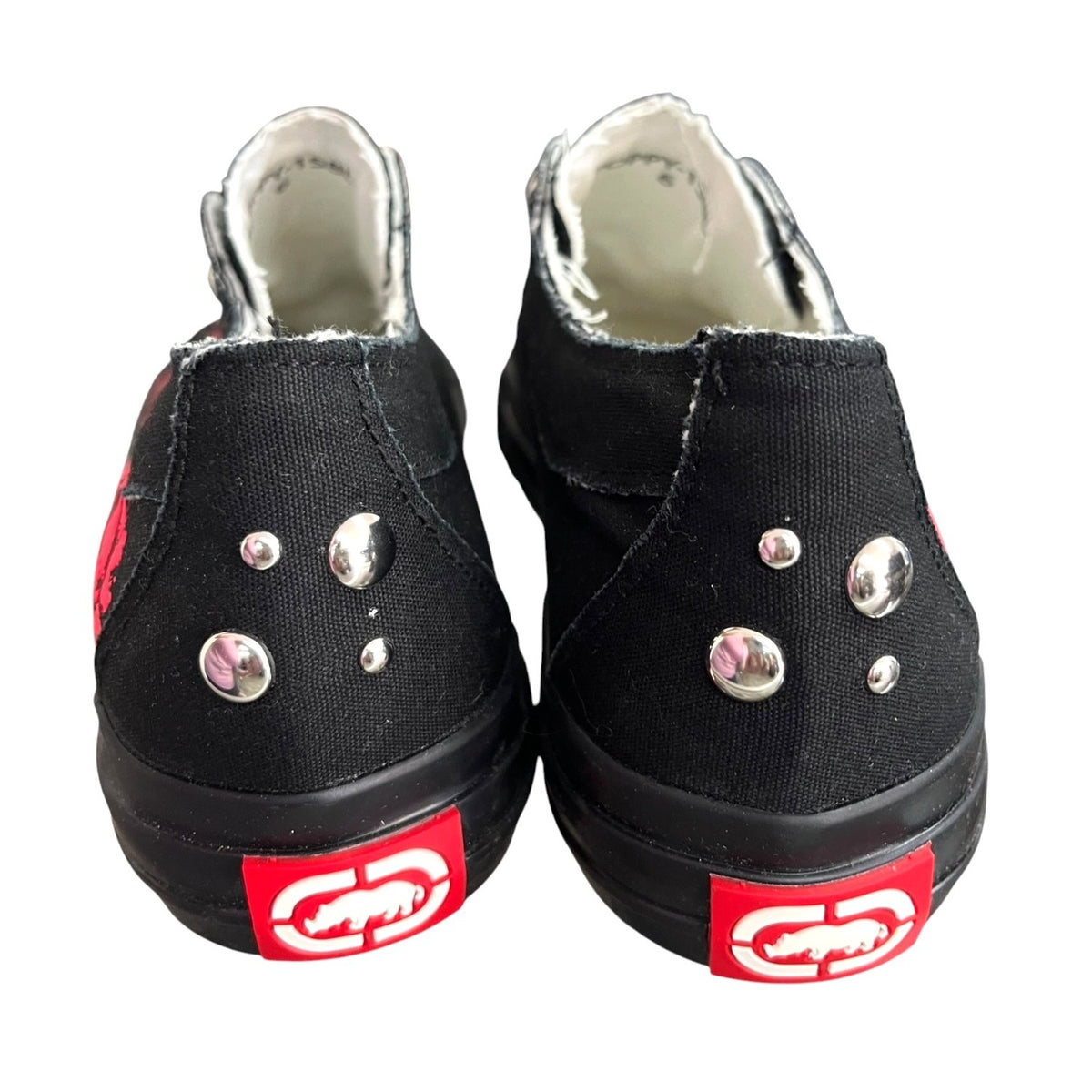 Ecko Red Poppy 158L Graffiti Slip-On Sneakers Women's Size 6 NWOT