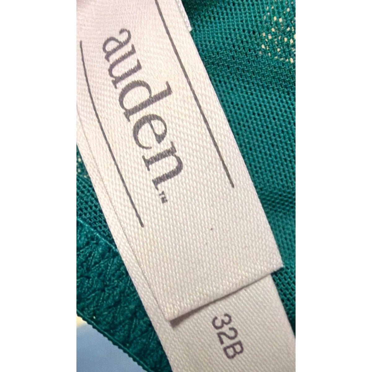 Auden 32B Lightly Lined Demi Coverage Bra NWT