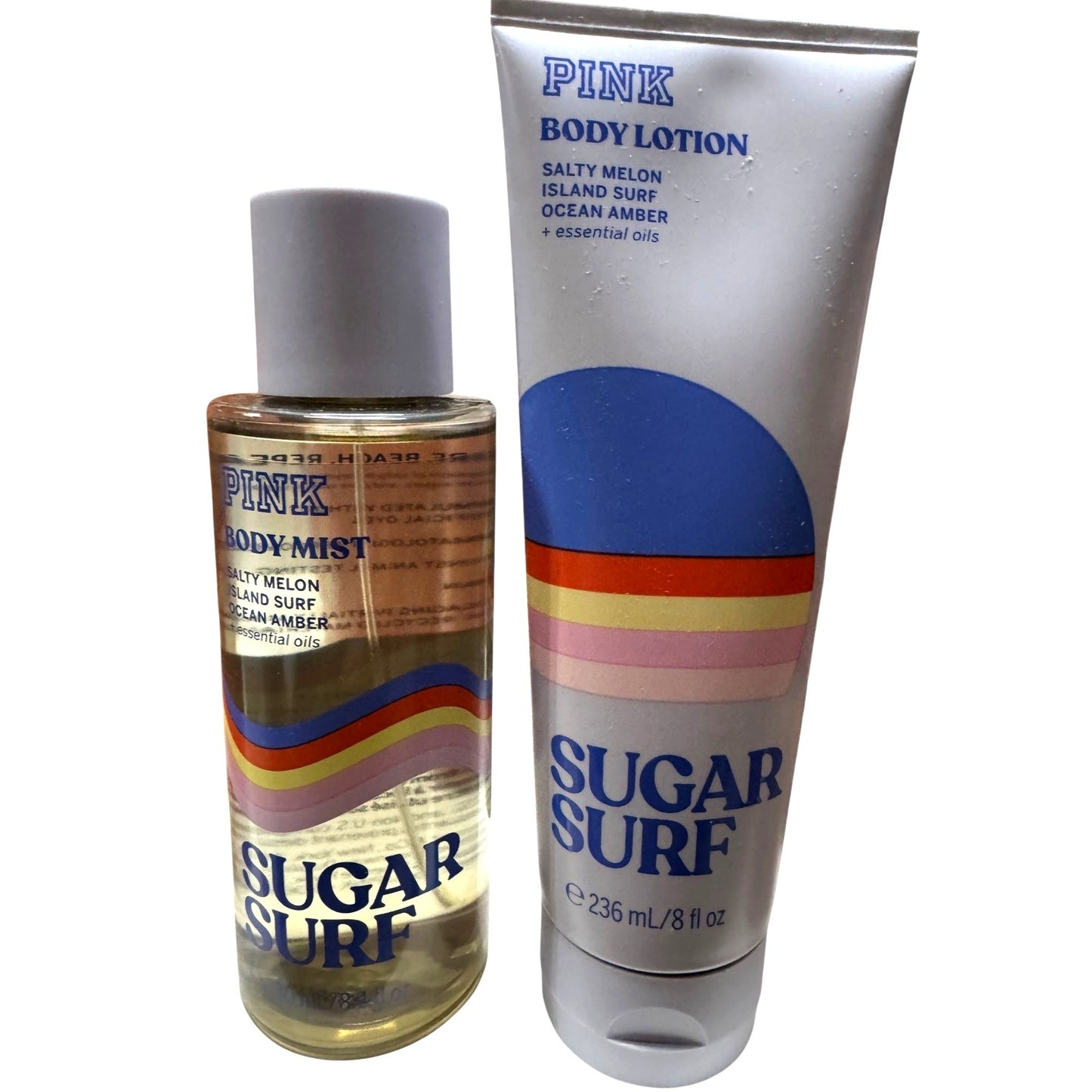 Pink Sugar Surf 2 Piece Body Mist & Lotion Set NEW