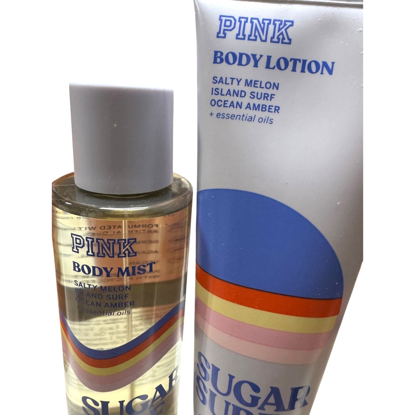 Pink Sugar Surf 2 Piece Body Mist & Lotion Set NEW