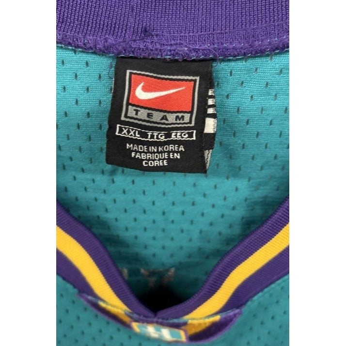 New Orleans Hornets Baron Davis Nike Jersey XXL Teal Mesh NBA Basketball Jersey
