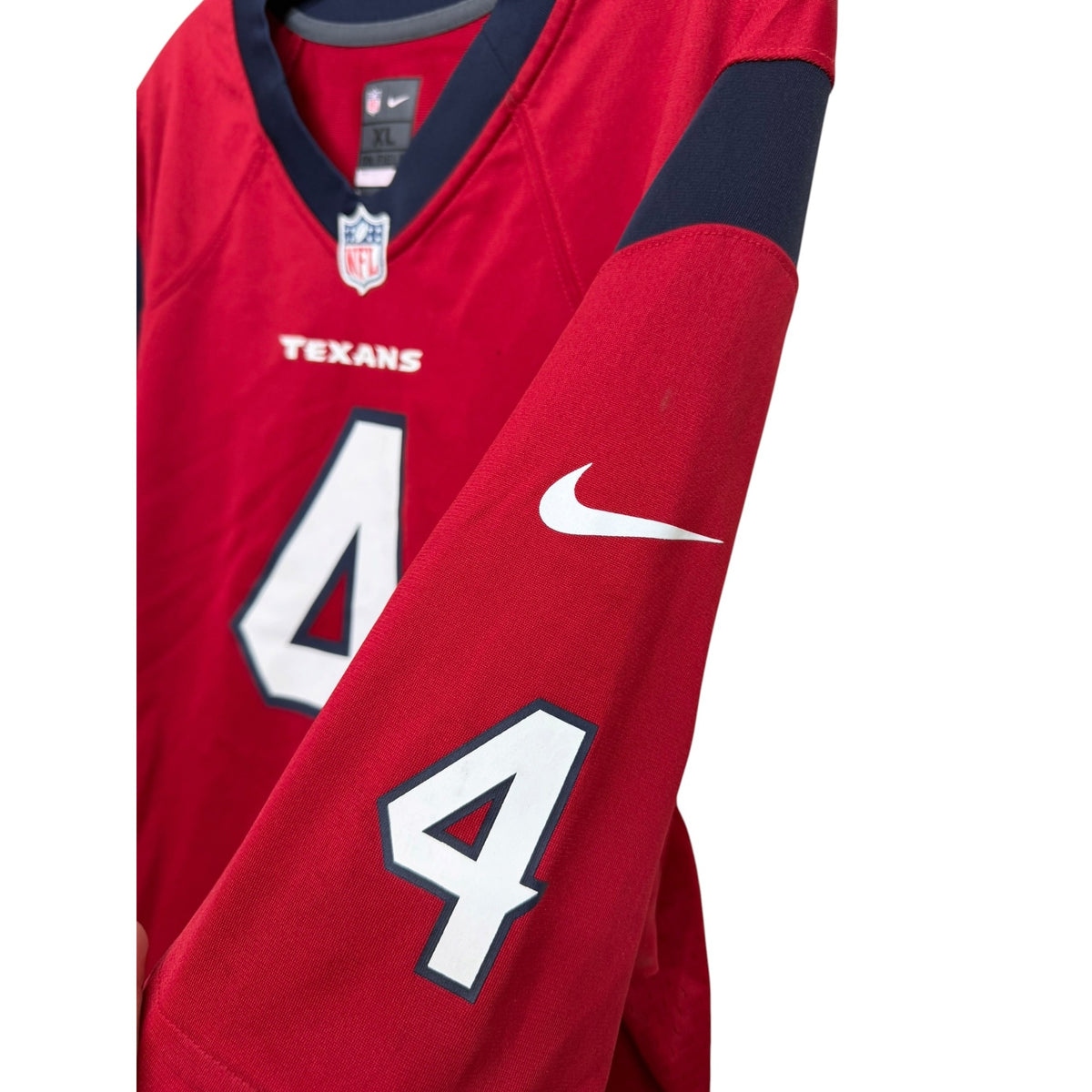Nike Houston Texans Deshaun Watson #4 XL On Field Jersey