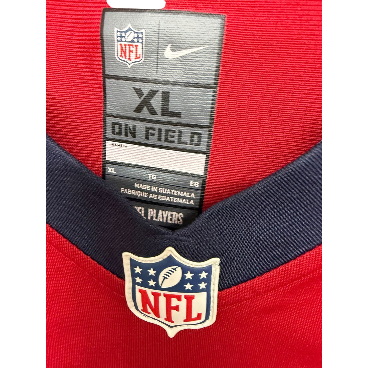 Nike Houston Texans Deshaun Watson #4 XL On Field Jersey