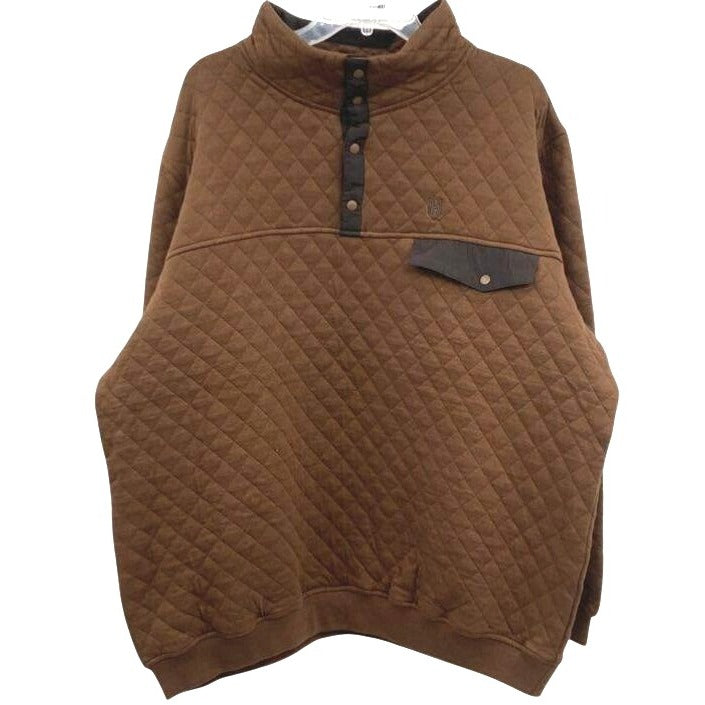 Heybo Outdoors Hermitage Quarter-Snap Quilted Pullover SZ XXL NWT