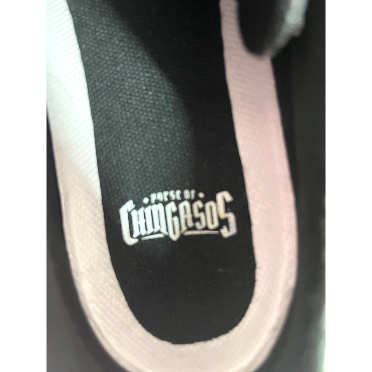 Beetlejuice Striped Unisex Canvas Shoes Women's Size 10