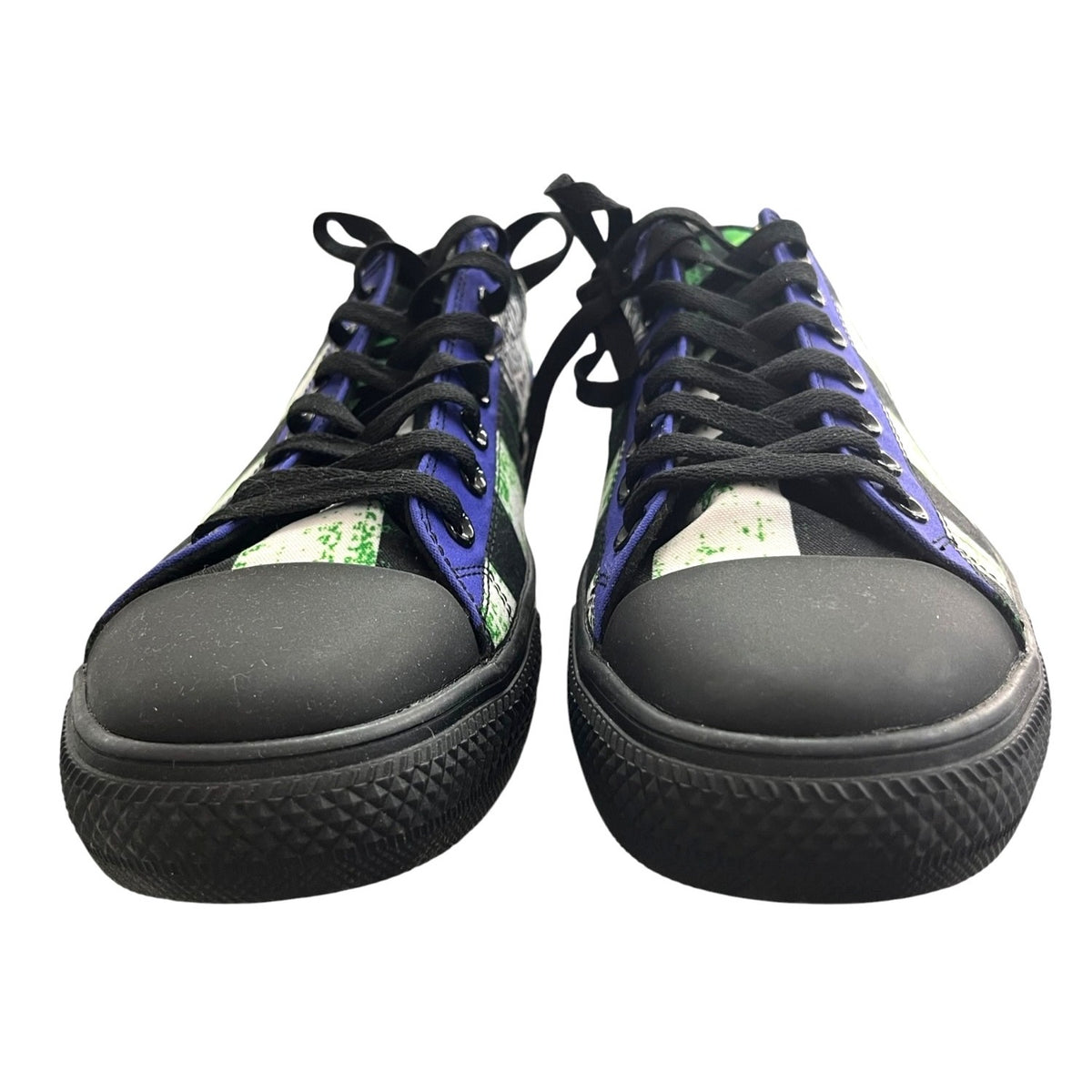 Beetlejuice Striped Unisex Canvas Shoes Women's Size 10