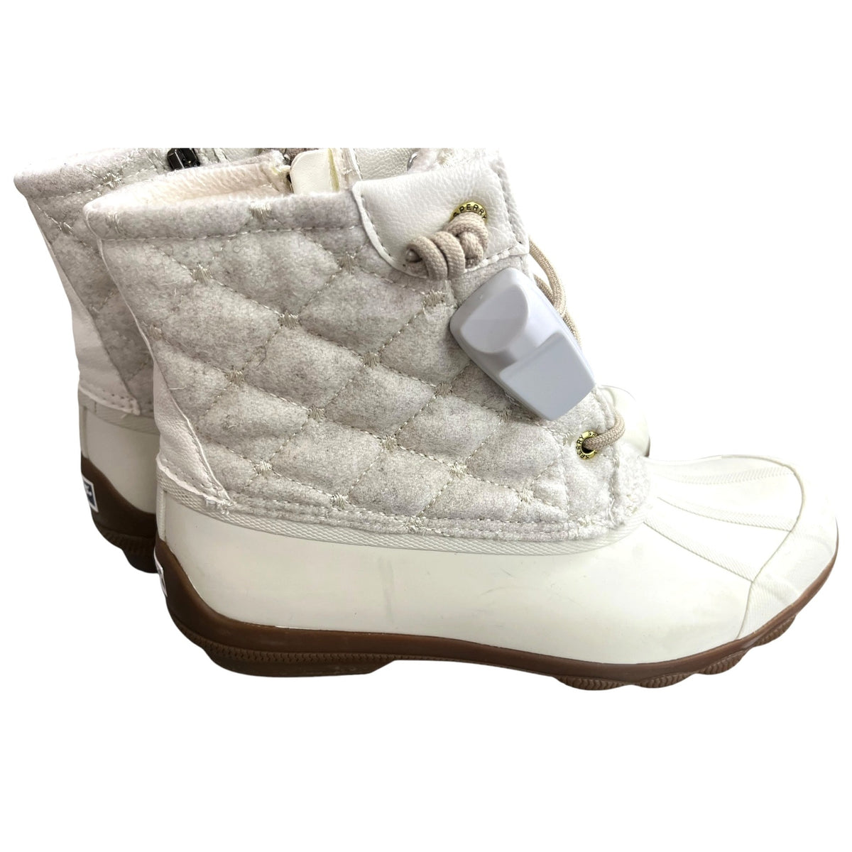 Sperry Women's Quilted Bone Boots Size 8