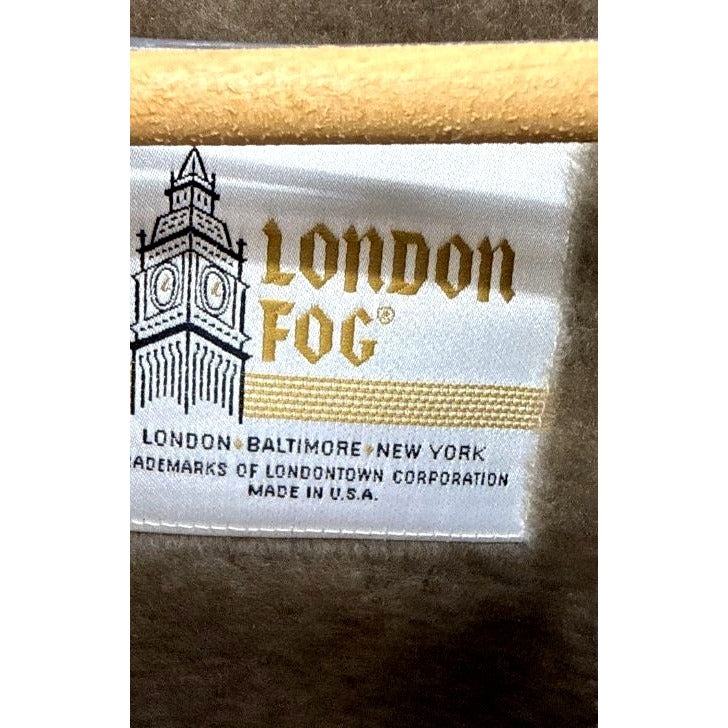 London Fog Tan Trench Coat Size 40 Long