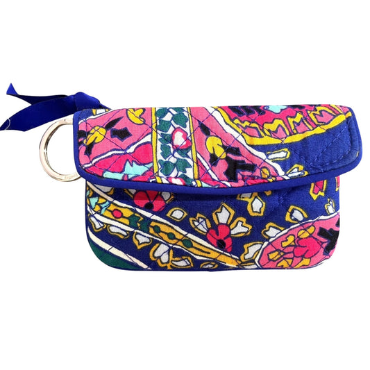 Vera Bradley Romantic Paisley RFID Card & Coin Purse