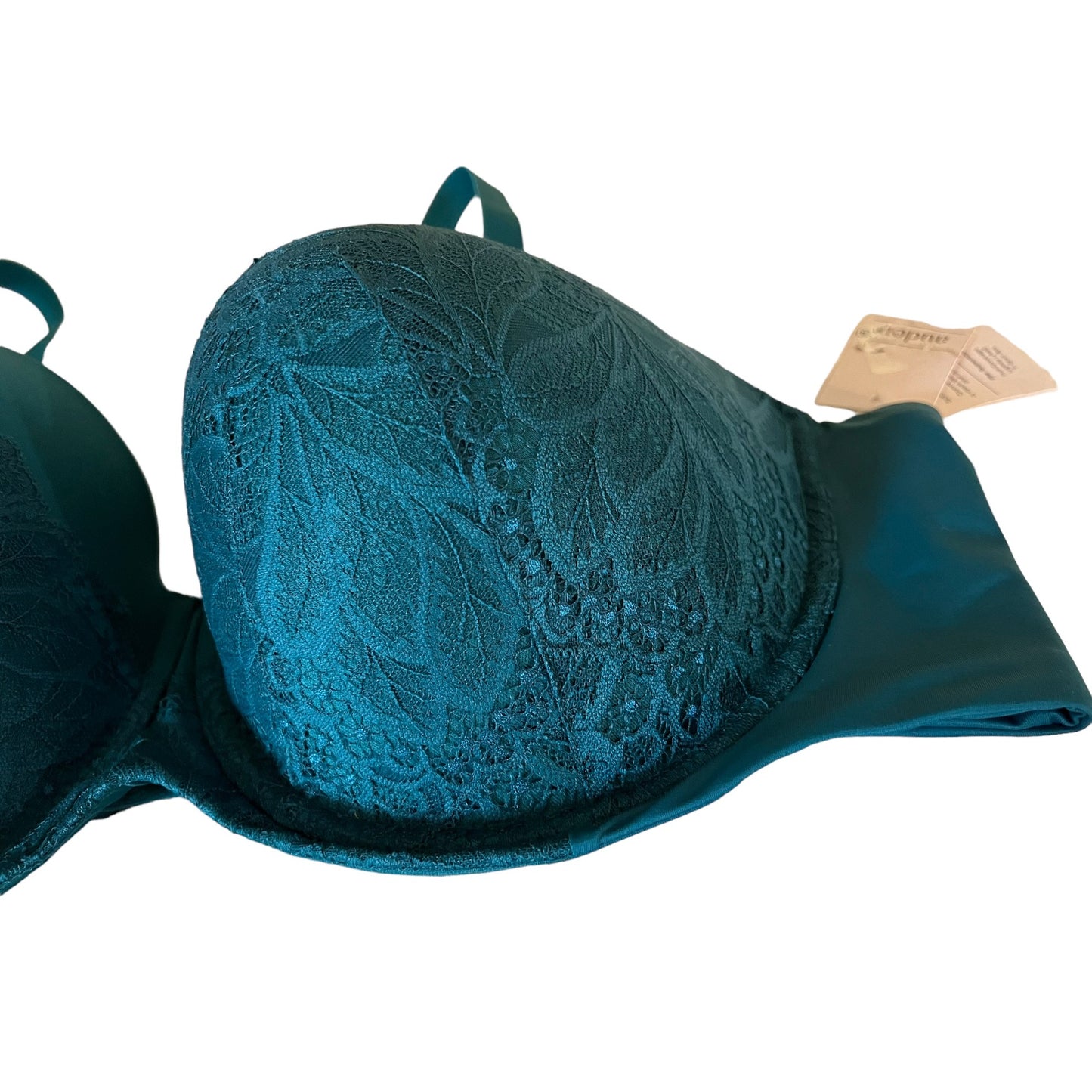 Auden 46DD Teal Lightly Lined Full Coverage T-Shirt Bra With Adjustable Straps NWT