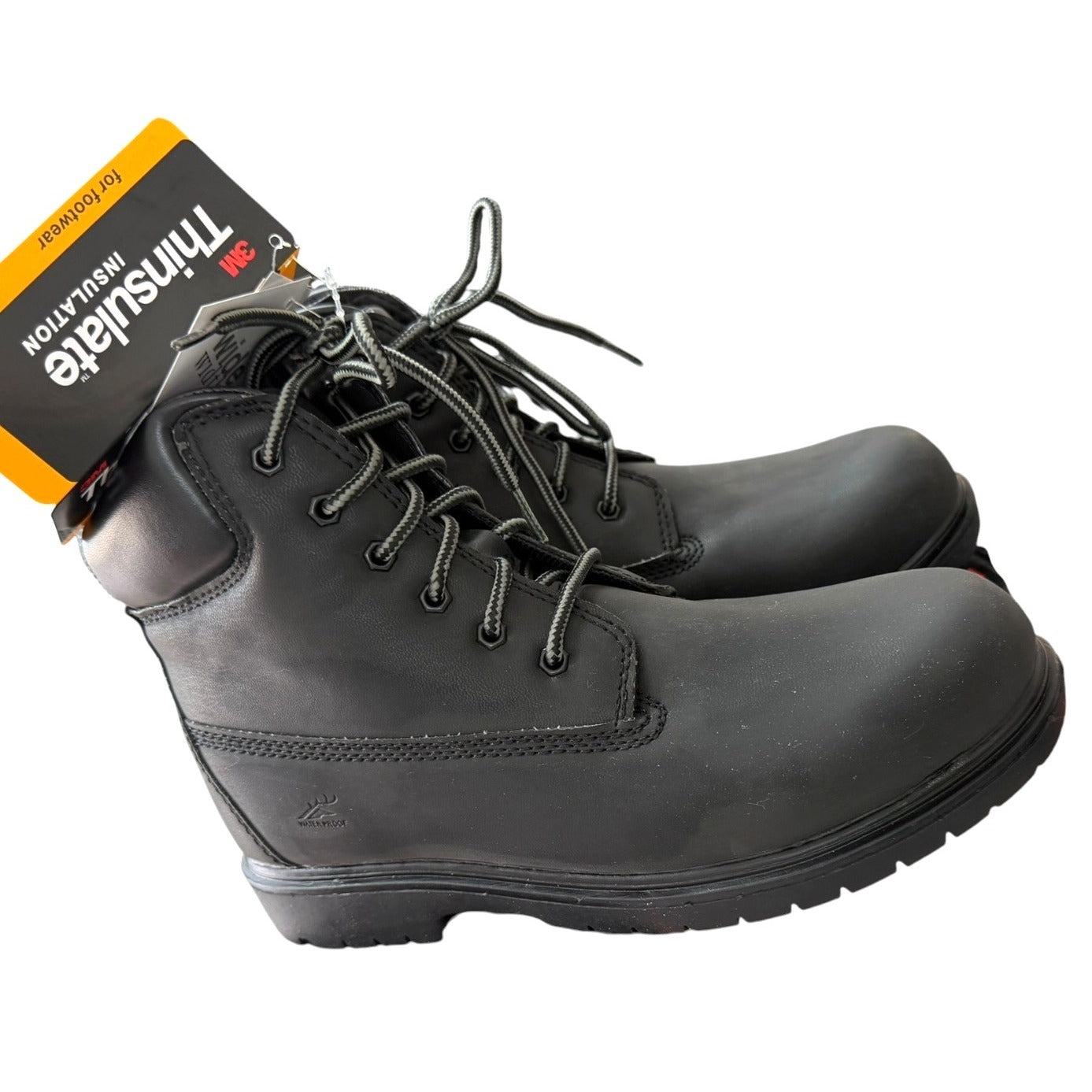 Deer Stags Men's SZ 6.5WW Waterproof Boots With 3M Thinsulate Insulation