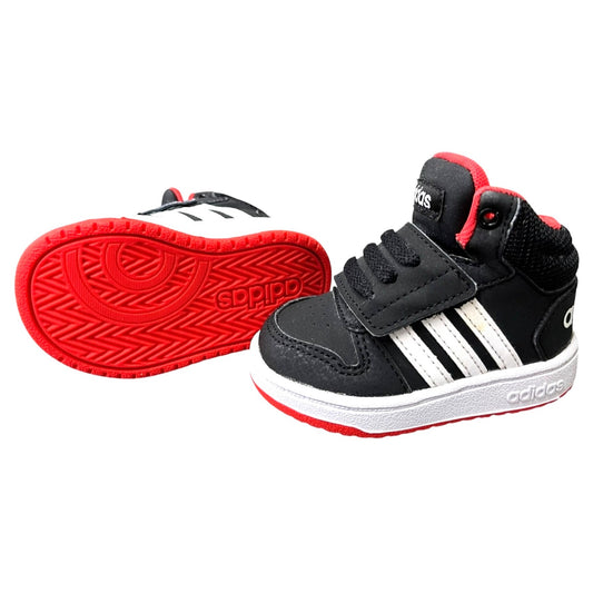 Adidas Toddler Hoops 2.0 Mid Sneakers Size 4K