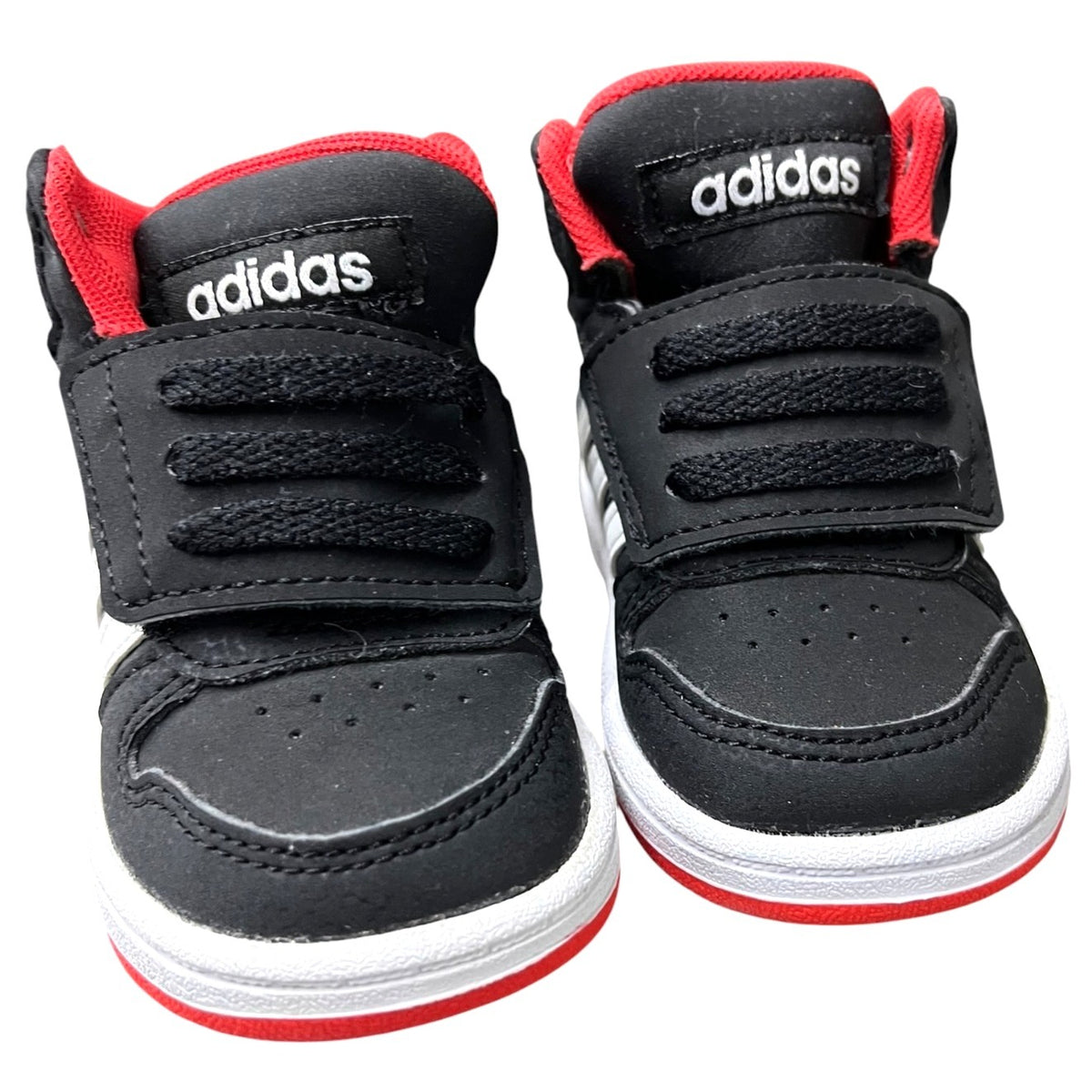 Adidas Toddler Hoops 2.0 Mid Sneakers Size 4K